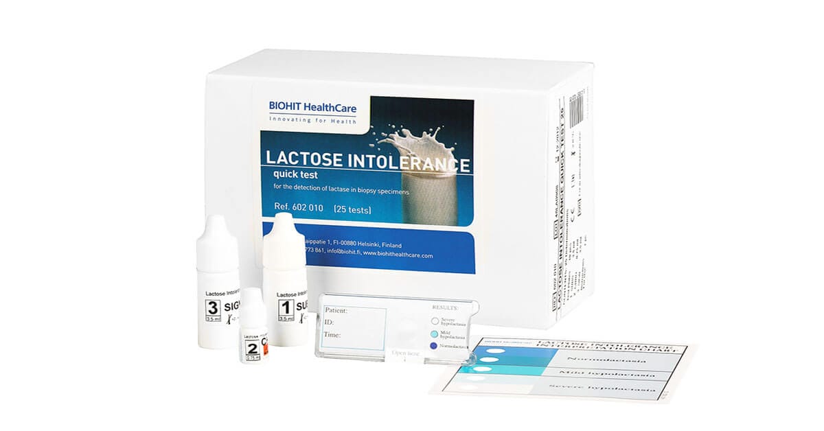 BIOHIT Lactose Intolerance Quick Test