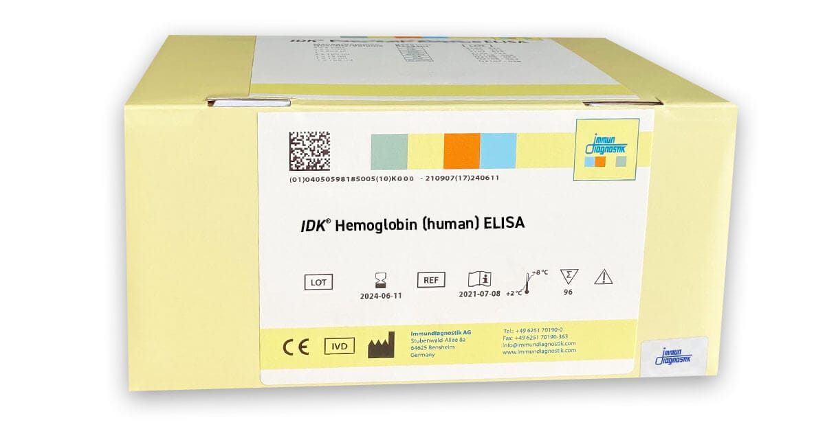 IDK Fecal Hemoglobin (FIT) ELISA