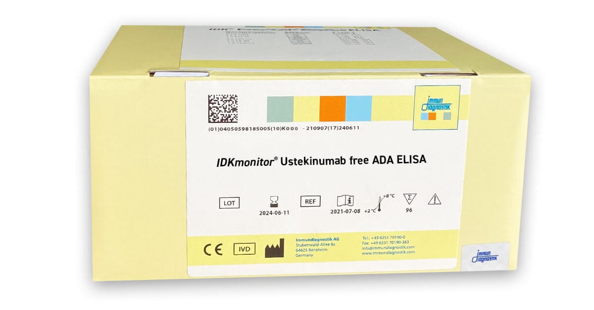 IDKmonitor Ustekinumab Free anti-drug antibody assay
